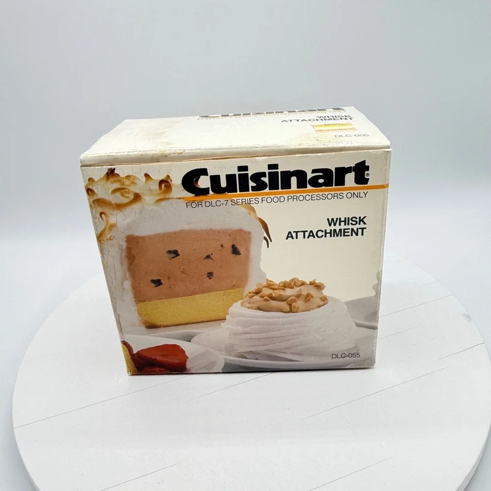 Cuisinart Whisk Attachment DLC-055 For DLC-7 Series Food Processors New In‎ Box